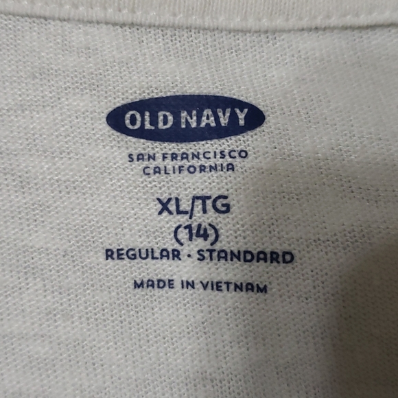 Old Navy Girls White Tank Top - Picture 5 of 8